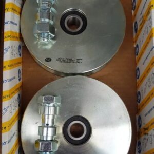 Ruedas Nova-ferr Italia 140mm. Doble Rodamiento.