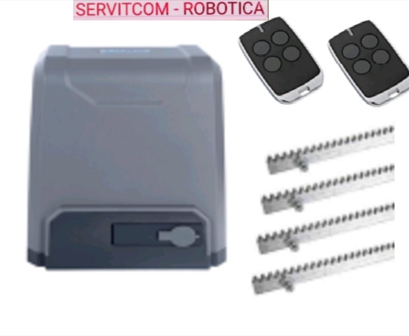 Kit Motor Roller 1000 Kg. Velocidad 29 Mts./ Min.  Uso Residencial