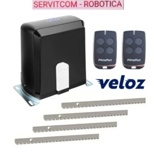 Motor Portón 1000Kg. Primaport, Alta  Velocidad 24 m/min. Batería  Respaldo ION-LITIO 24VDC / 2,5Ah.